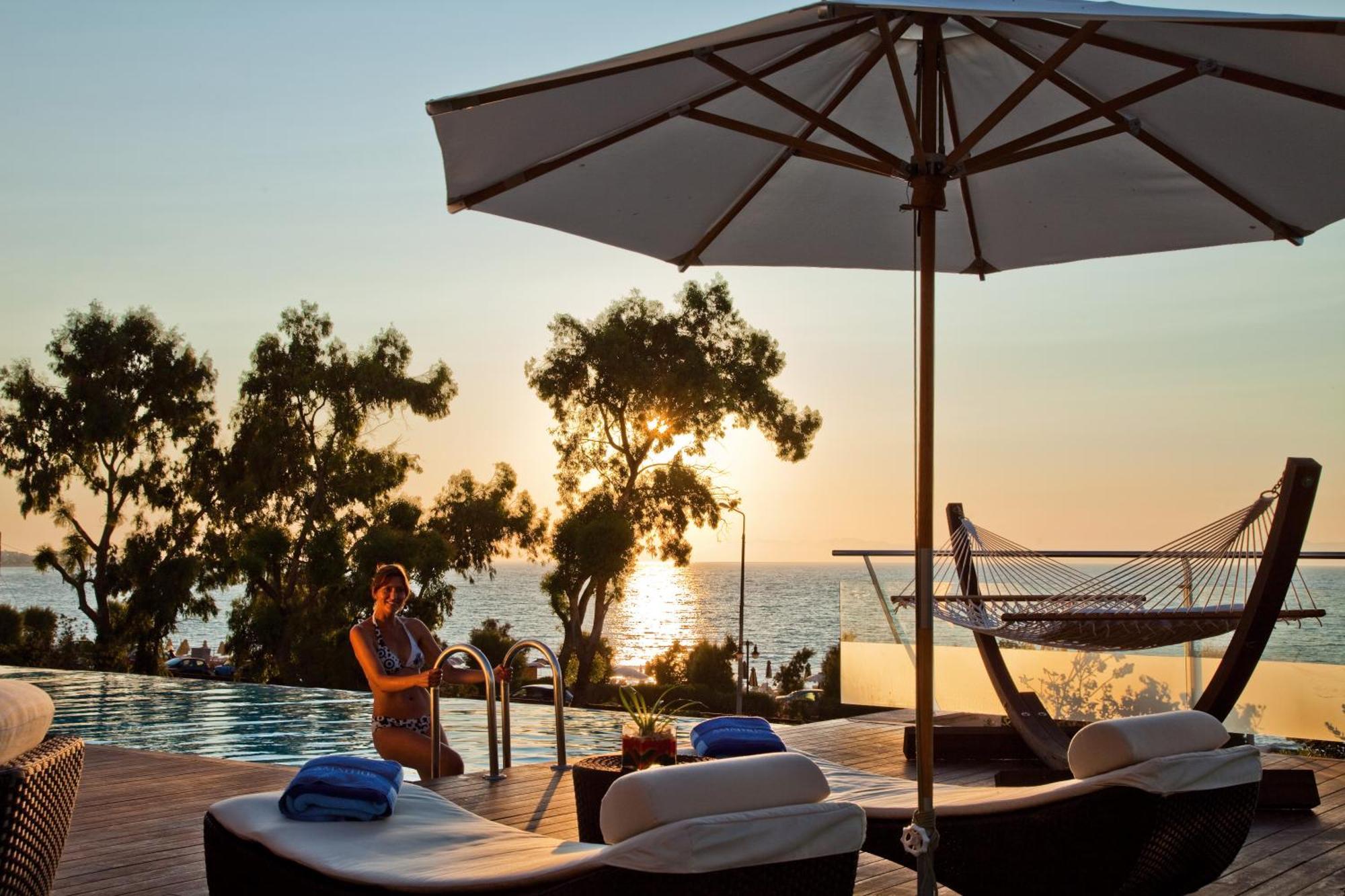 Elite Suites By Rhodes Bay Ixia  Bagian luar foto